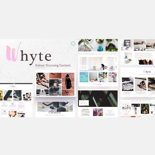 Whyte | Creative WordPress Theme
