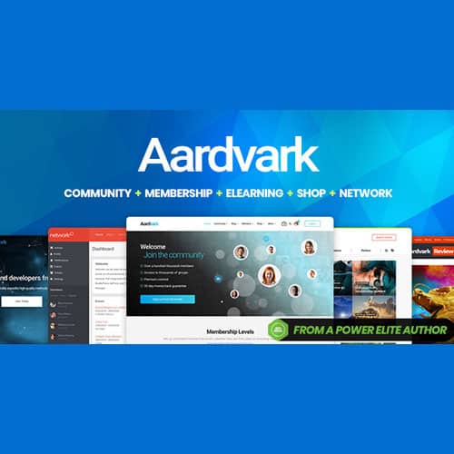 Aardvark – Community, Membership, BuddyPress Theme