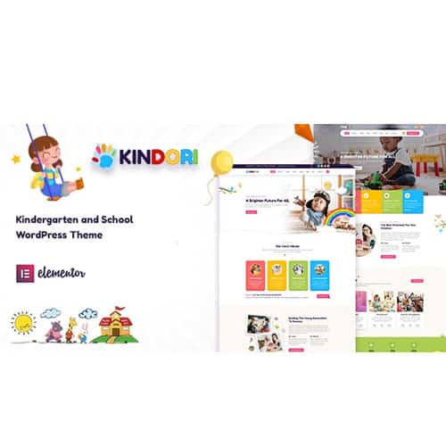 Kindori – School Kindergarten WordPress Theme