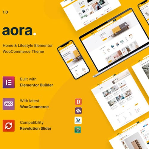 Aora - Home & Lifestyle Elementor WooCommerce Theme