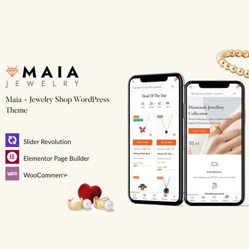 Maia - Jewelry Shop WordPress Theme